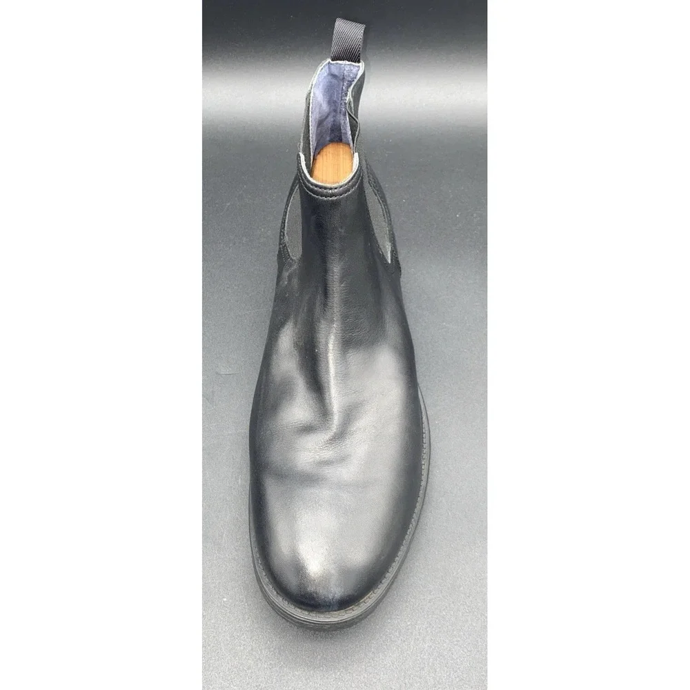 Gordon Rush Men's Cardiff Black Leather Chelsea Boots NIB Sz US 11 $245‎ Retail